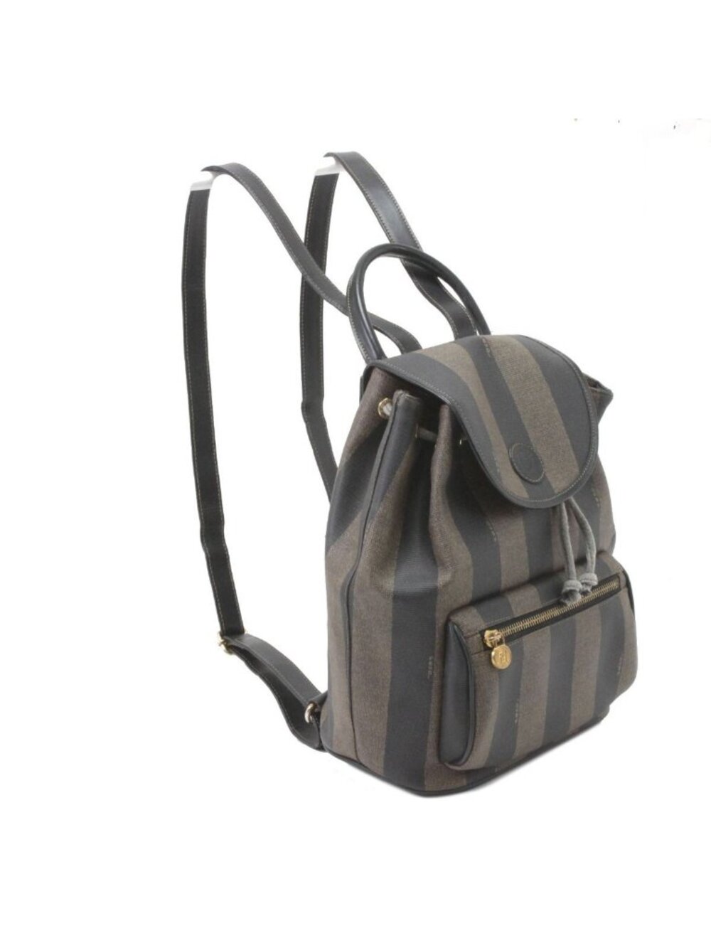 Fendi Mini Backpack Pecan Pattern Brown